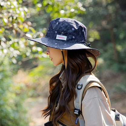 Applique Print Boonie Hat