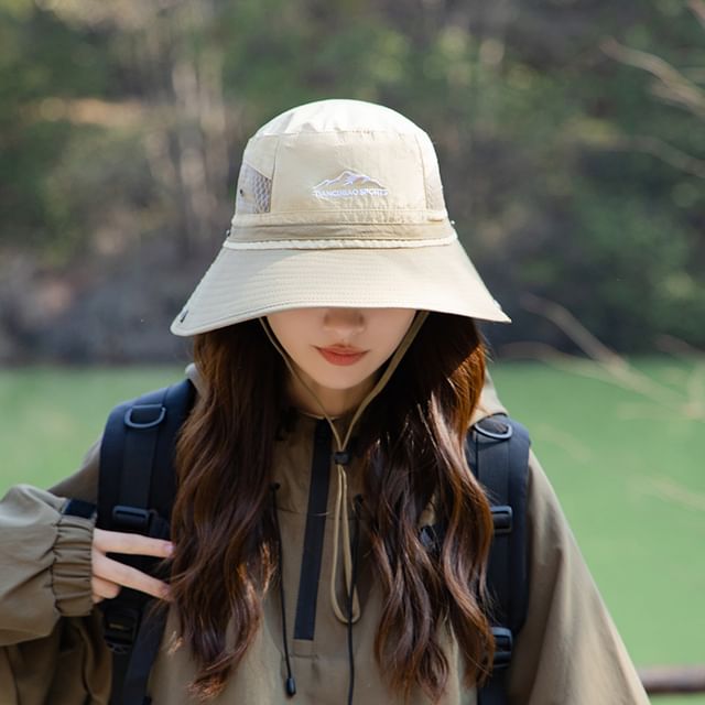 Boonie Hat Mountain Embroidered