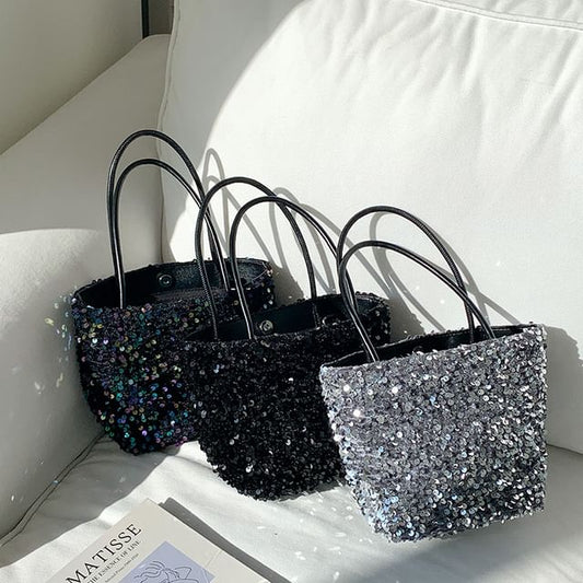 Sequin Tote Bag