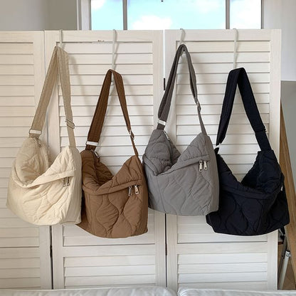 Crossbody Bag Plain Quilted