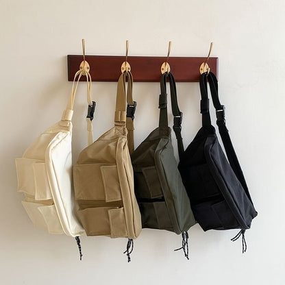 Plain Belt Nylon Bag