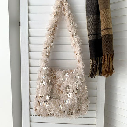Bag Sequin Crossbody Fringed