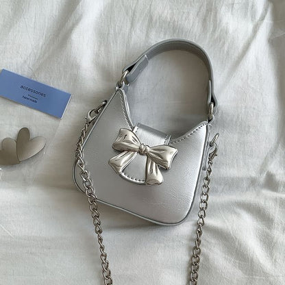 Bag Strap Bow Crossbody Chain