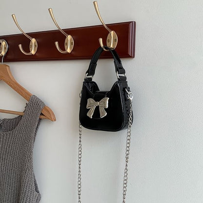 Bag Strap Bow Crossbody Chain