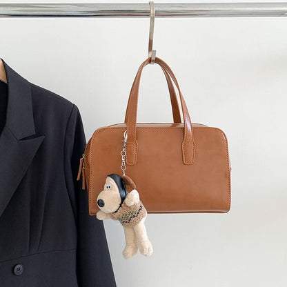 Leather Faux Bag Boston