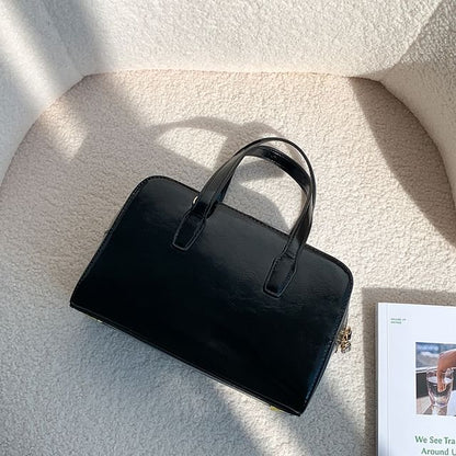 Leather Faux Bag Boston