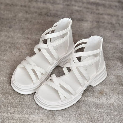 Plain Sandals Platform