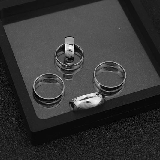 Polished Stainless Steel Ring