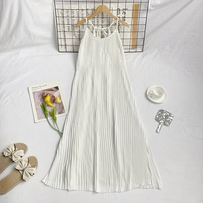 Thin Strap Simple Maxi Sundress