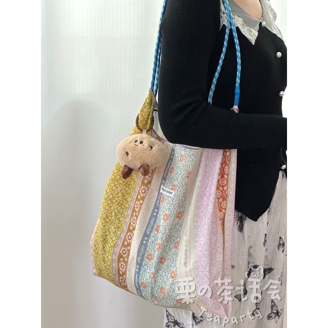 Print Tote Bag / Bag Charm / Set