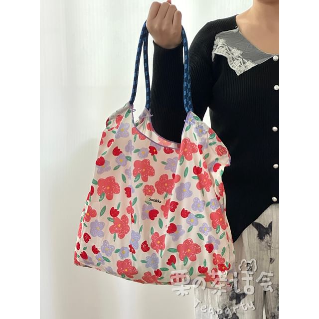 Print Tote Bag / Bag Charm / Set