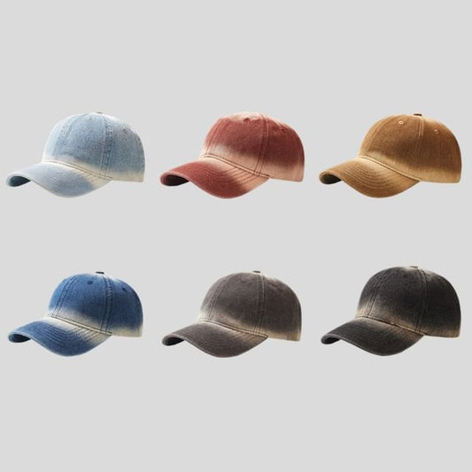 Baseball Cap Denim Washed