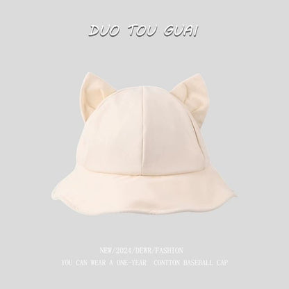 Bucket Ear Hat Cat