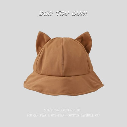 Bucket Ear Hat Cat