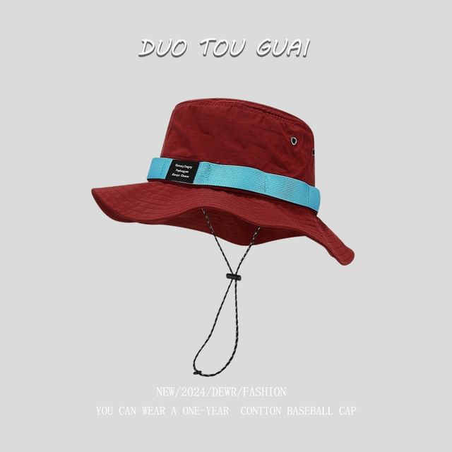 Contrast Trim Hat Boonie