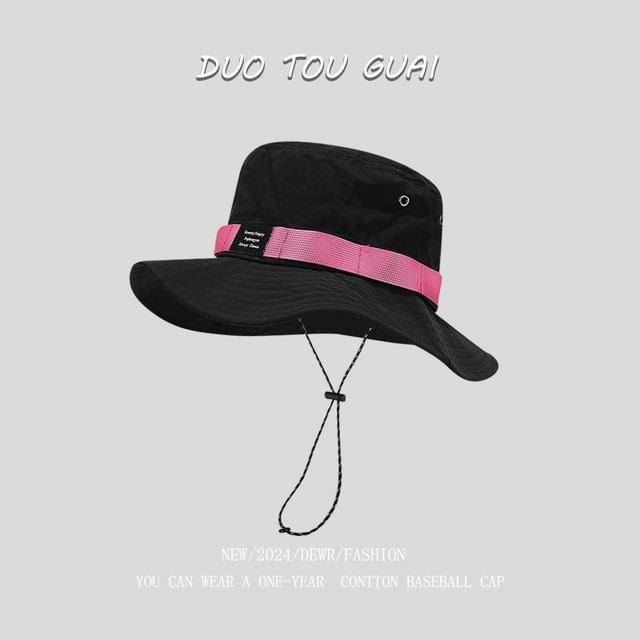 Contrast Trim Hat Boonie