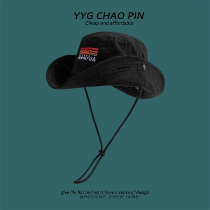 Embroidered Hat Lettering Boonie