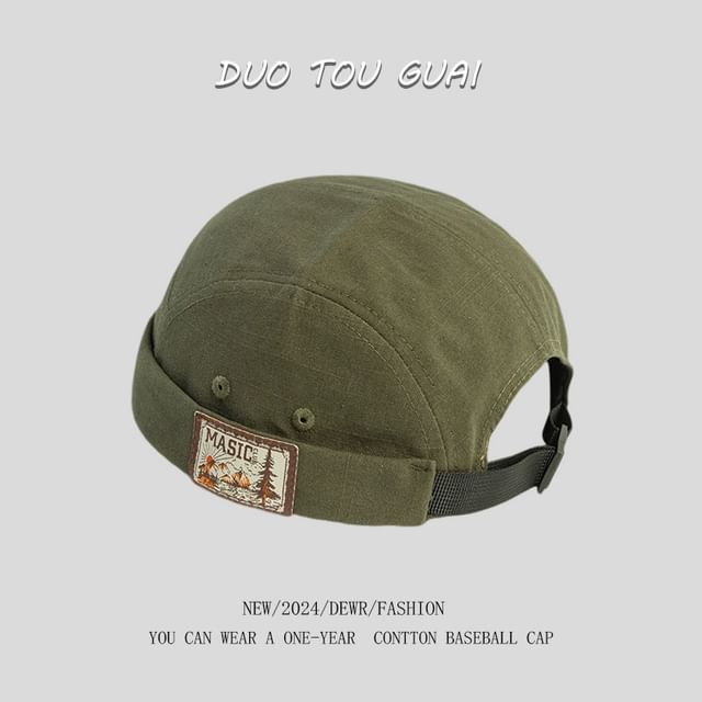 Hat Brimless Applique