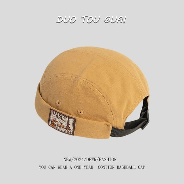 Hat Brimless Applique