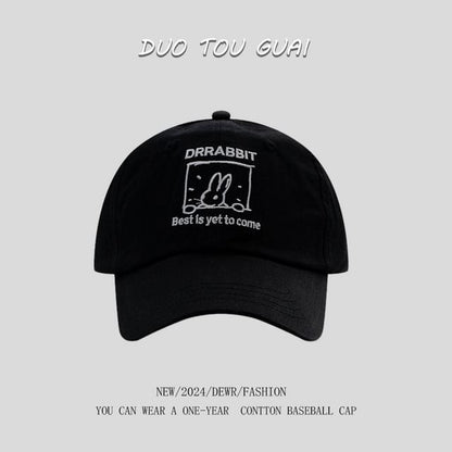 Embroidered Baseball Lettering Cap