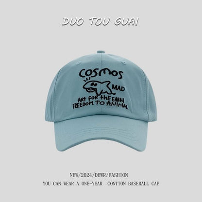 Embroidered Cap Lettering Baseball