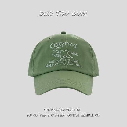 Embroidered Cap Lettering Baseball