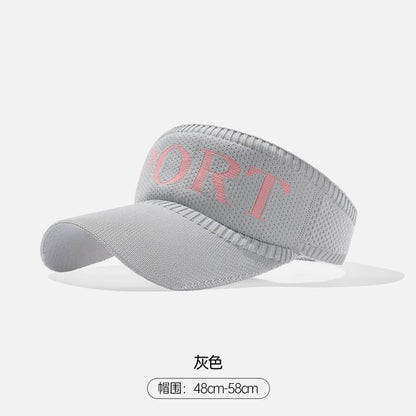Lettering Knit Visor