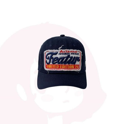 Embroidered Cap Baseball Applique Lettering