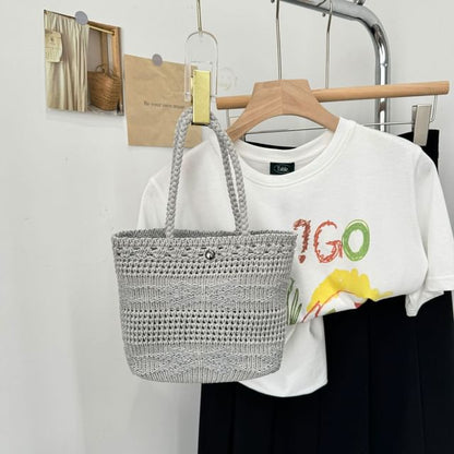 Plain Knit Crossbody Bag / Shoulder Bag