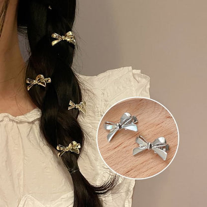 Bow Alloy Hair Clip