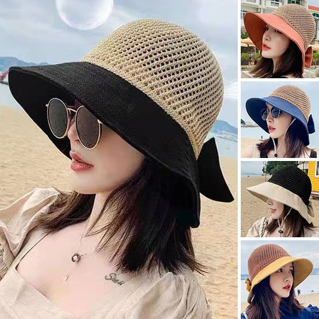 Bow Panel Bucket Hat