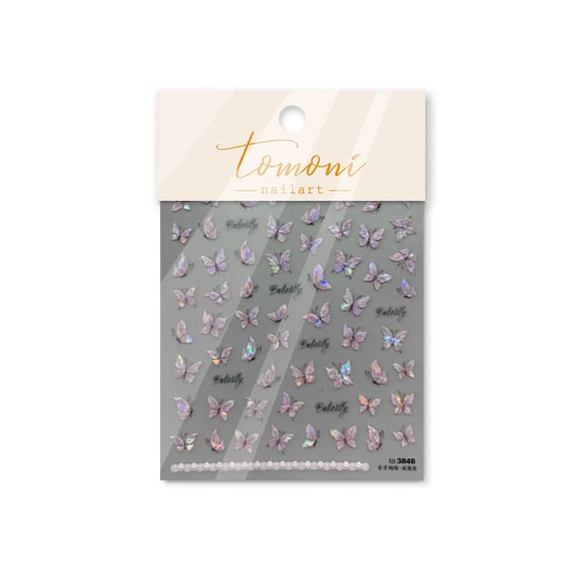 Butterfly Nail Art Stickers (Various Designs)