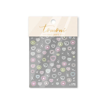 Heart Nail Art Stickers (Various Designs)