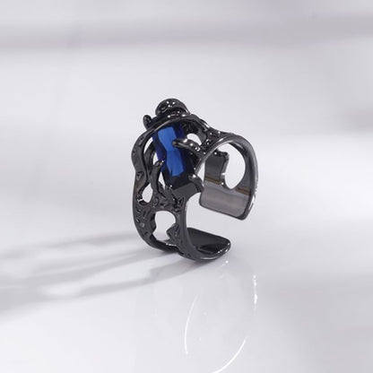 Rhinestone Open Ring