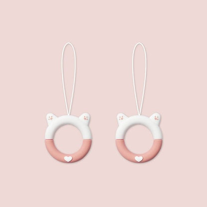 Cat Silicone Phone Charm  / Set
