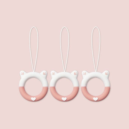 Cat Silicone Phone Charm  / Set