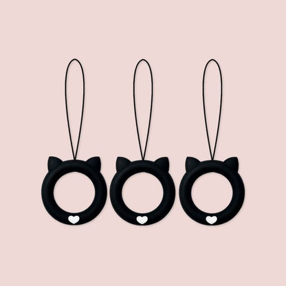 Cat Silicone Phone Charm  / Set
