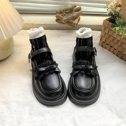 Bow Platform Loafers