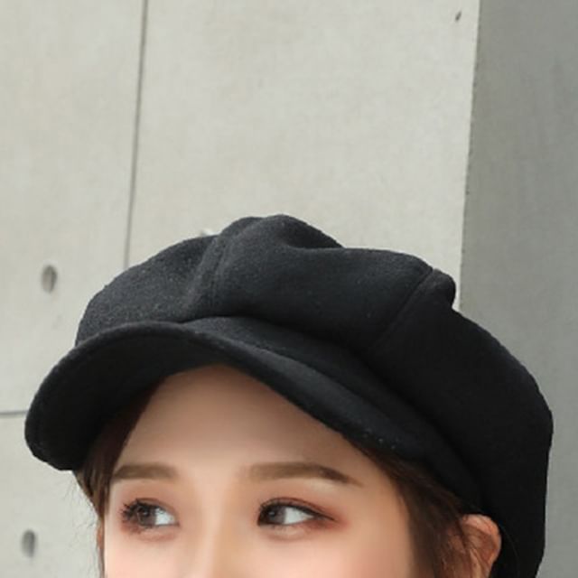 Plain Panel Newsboy Cap