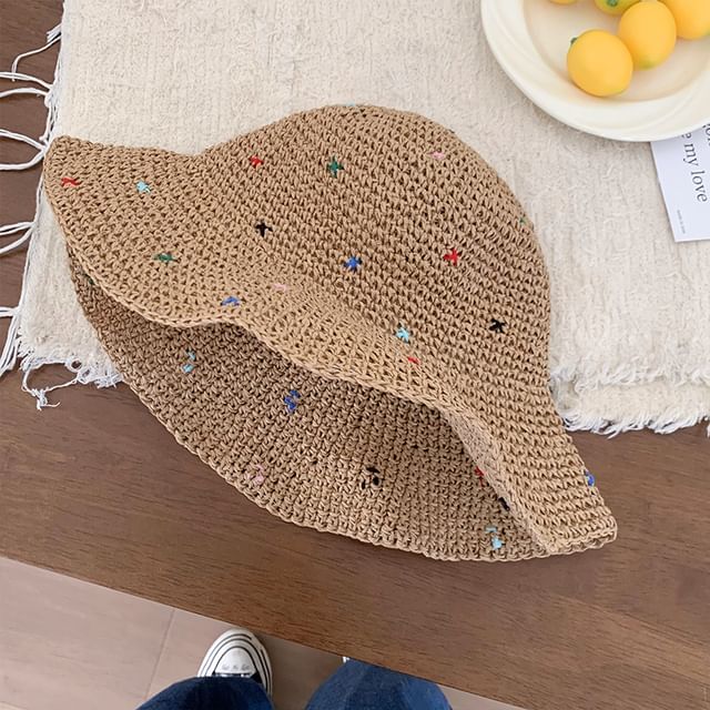 Melange Straw Hat