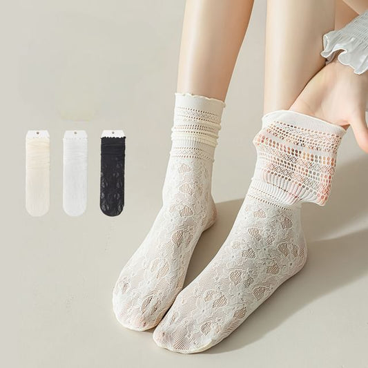 Lace Socks Set