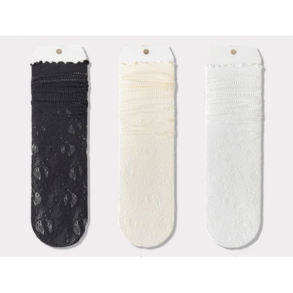 Lace Socks Set