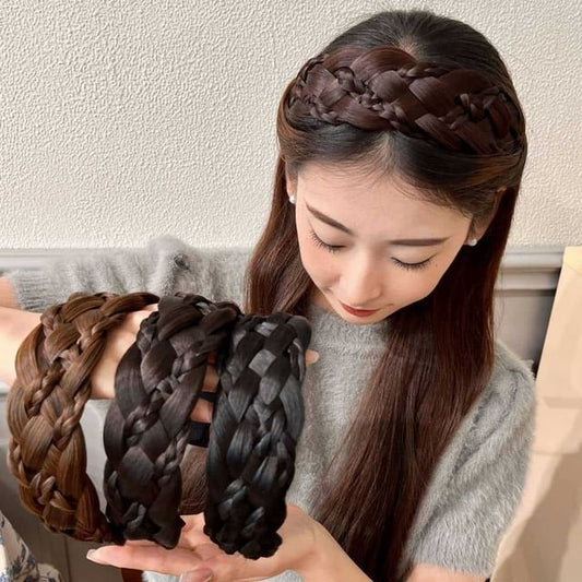 Braided False Hair Band