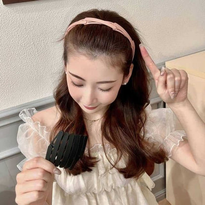 Retractable Pocket Plain Hair Band