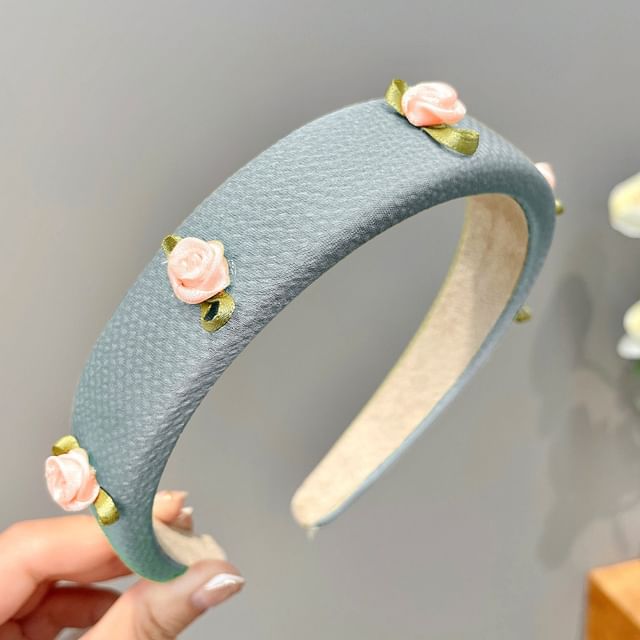 Flower Faux Pearl Hair Band (Various Designs)