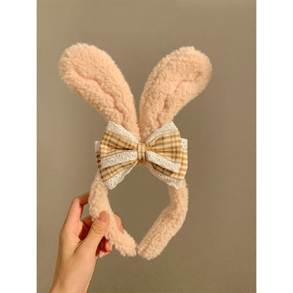 Rabbit Ear Hair Band / Face Wash Headband