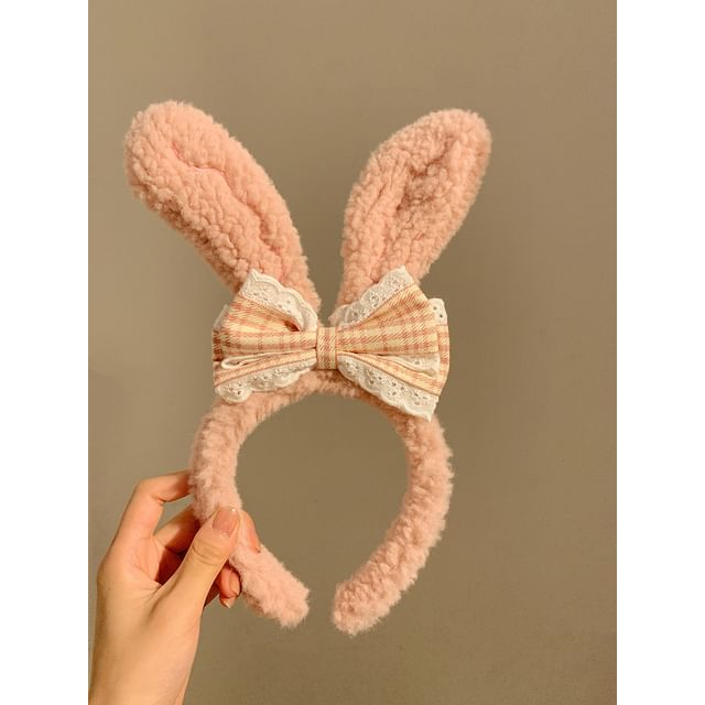 Rabbit Ear Hair Band / Face Wash Headband