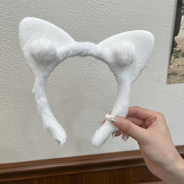 Cat Ear Face Wash Hair Band Headband
