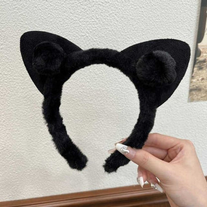 Cat Ear Face Wash Hair Band Headband