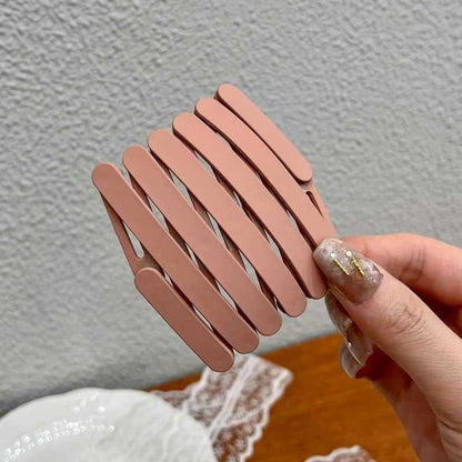 Retractable Pocket Plain Hair Band